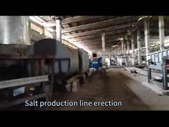 site du client de la chaîne de production de sel