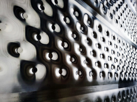 Qualité  Stainless Steel Pillow Dimple Plate Heat Exchanger Chillers Usine