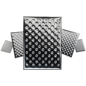 Échangeur de chaleur 304 Plaque d'oreiller 0,8 mm 2205 Pour l'évaporateur de film de chute de plaque