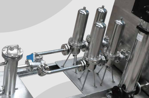 Équipement de filtration sous vide d'air SS304 dans différentes industries