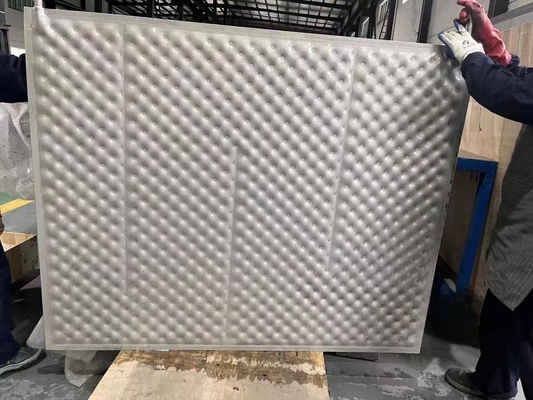 Plaque d'oreiller soudé au laser personnalisée à haute température avec une épaisseur de 1-1,2 mm