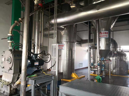 CE de cristallisation de vaporisateur de MVR de chlorure de sodium 12T/H