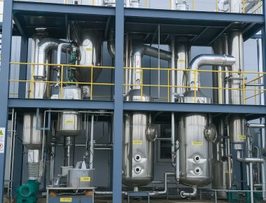 Système d'évaporation des eaux usées Mvr multi-effet chute de film mince automatique 1600lph