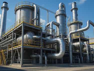 Équipement d'évaporateur à effet multiple à film tombant pour le traitement des effluents