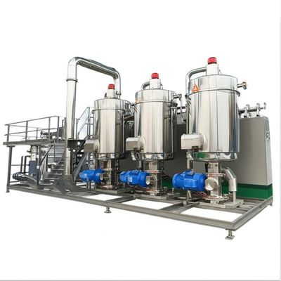 Évaporateur MVR 380v 50hz continu à trois effets de chute de la concentration du film