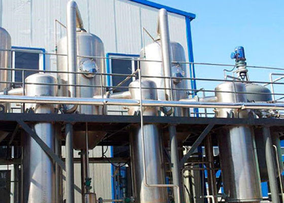 Système multi de vaporisateur de MVR de circulation forcée d'effet