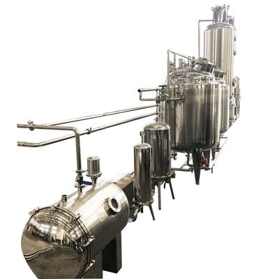 machine d'extraction de 1000Lbs CBD, machine d'extraction d'alcool d'huile
