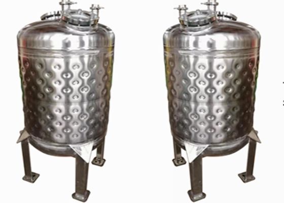 Réservoir de veste de plat d'oreiller de SS316L 2000L pour la fermentation de bière