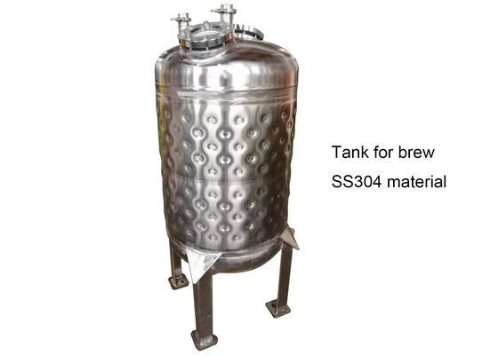 Réservoir de veste de plat d'oreiller de SS316L 2000L pour la fermentation de bière
