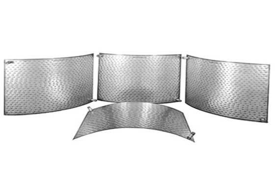Plat froid de refroidissement de laser de fibre d'oreiller de plat de réfrigération commerciale d'échangeurs de chaleur
