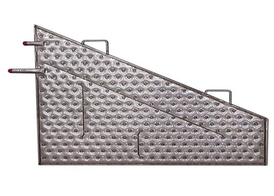 Échangeur de chaleur de plat d'oreiller de la preuve de corrosion SS316 2x2.5m