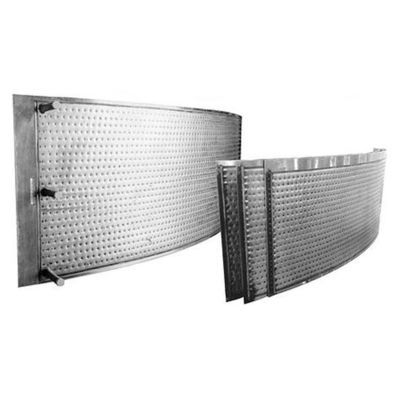 Nickelez l'acier inoxydable blanc Dimple Plate For Storage Tank
