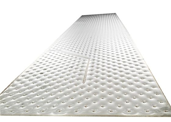 Tubes larges d'OIN solides solubles Dimple Plate Heat Exchanger With