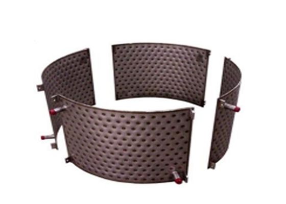 Tubes larges d'OIN solides solubles Dimple Plate Heat Exchanger With