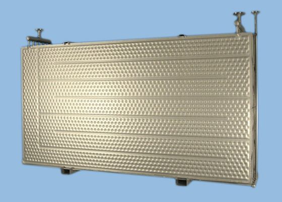 L'oreiller d'échangeur de chaleur de capacité élevée plaque pour des opérations de filtration de large échelle