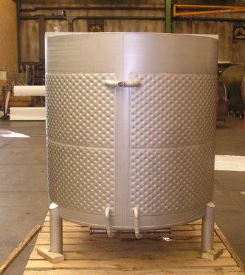Réservoir de veste de plat de l'oreiller 1500L d'acier inoxydable