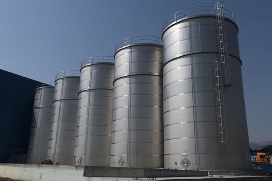 le laser 300L a soudé le plat Dimple Jacketed Tank d'oreiller