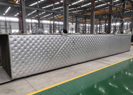 Évaporateur à plaque d'oreiller en acier inoxydable dans la production de papier pour les liqueurs noires