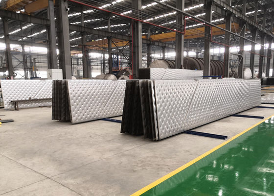 Évaporateur à plaque d'oreiller en acier inoxydable dans la production de papier pour les liqueurs noires