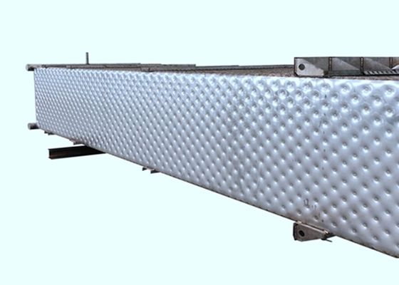 Échangeur de chaleur de plat d'oreiller de soudure laser d'acier inoxydable 12x2m