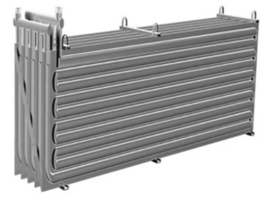 Profil de relief simple ASMI d'échangeur de chaleur de plat de l'oreiller SUS304 double