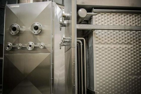 Cabinet plus froid à couche descendante de plat d'oreiller d'acier inoxydable