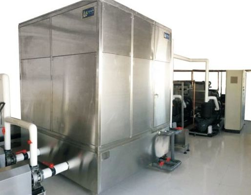 Cabinet plus froid à couche descendante de plat d'oreiller d'acier inoxydable