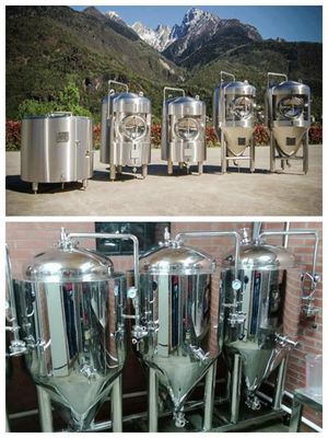 Cuve de fermentation 5000L conique d'acier inoxydable de GMP