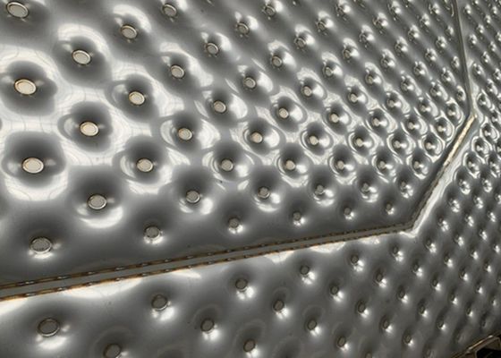 Réservoir de Dimple Jacket Heat Exchanger For de fermentation de bière d'OEM