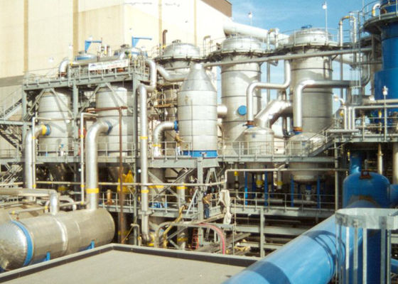 Vaporisateur thermique de récompression de vapeur d'échelle industrielle