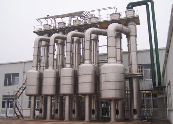 Vaporisateur à couche descendante d'effet multi d'acier inoxydable pour pharmaceutique